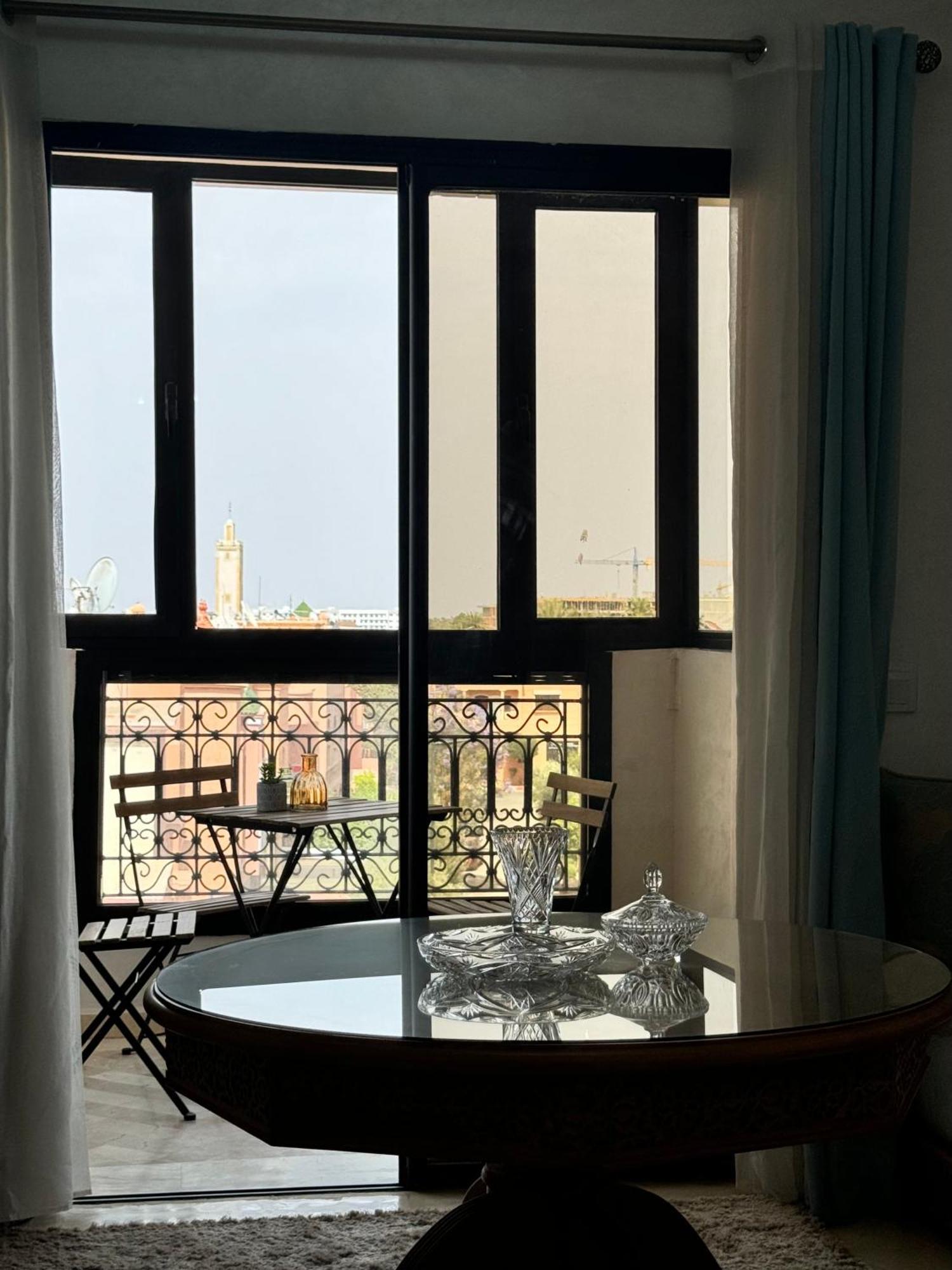 Appartement Malak - Residence Avec Piscine, Wifi, Gardien H24 Марракеш Экстерьер фото