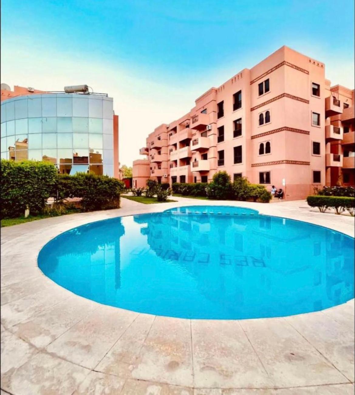 Appartement Malak - Residence Avec Piscine, Wifi, Gardien H24 Марракеш Экстерьер фото