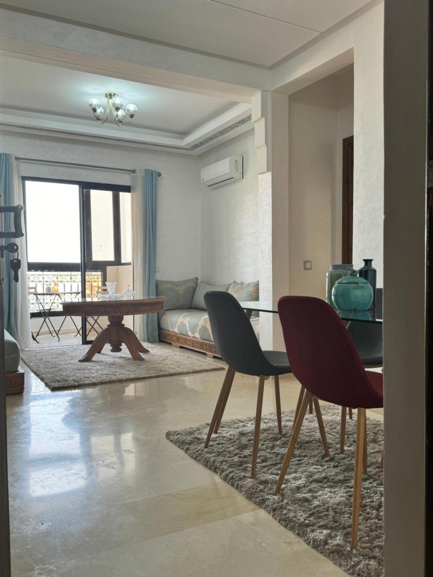 Appartement Malak - Residence Avec Piscine, Wifi, Gardien H24 Марракеш Экстерьер фото