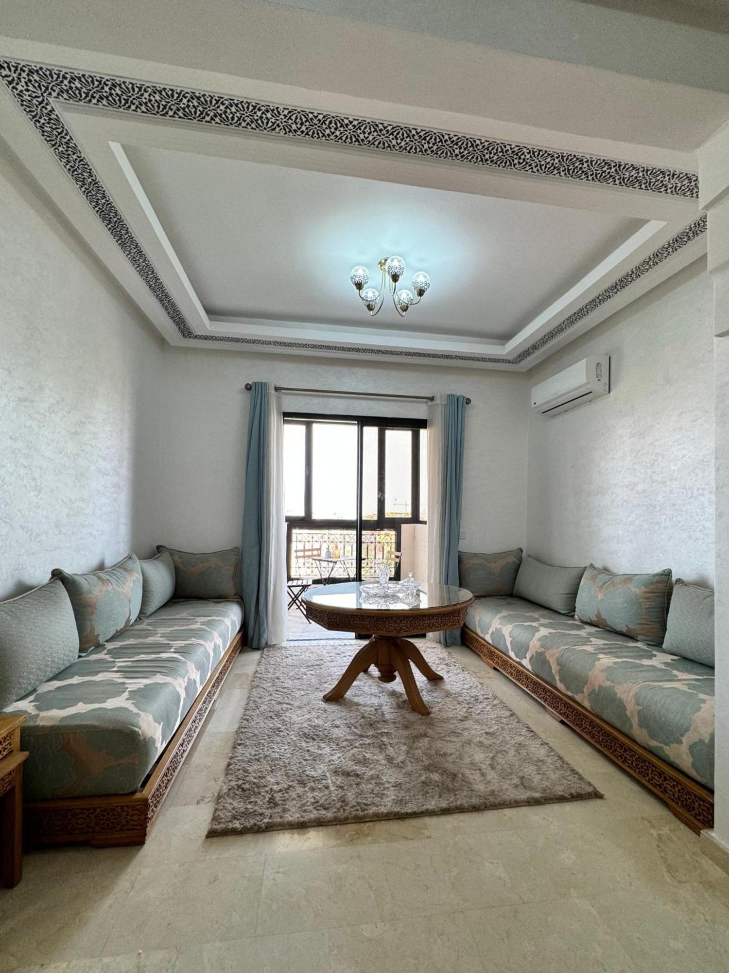 Appartement Malak - Residence Avec Piscine, Wifi, Gardien H24 Марракеш Экстерьер фото