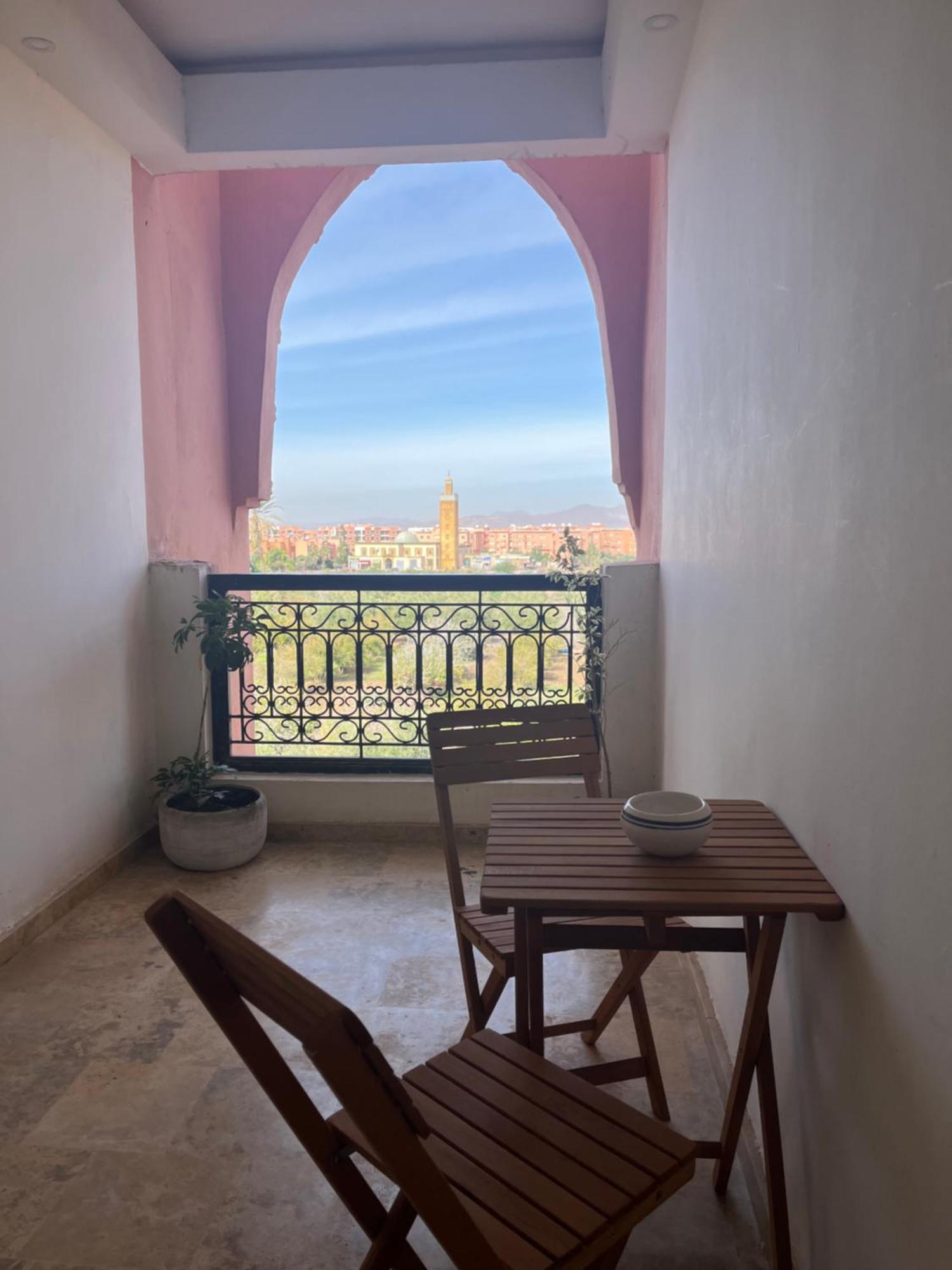 Appartement Malak - Residence Avec Piscine, Wifi, Gardien H24 Марракеш Экстерьер фото
